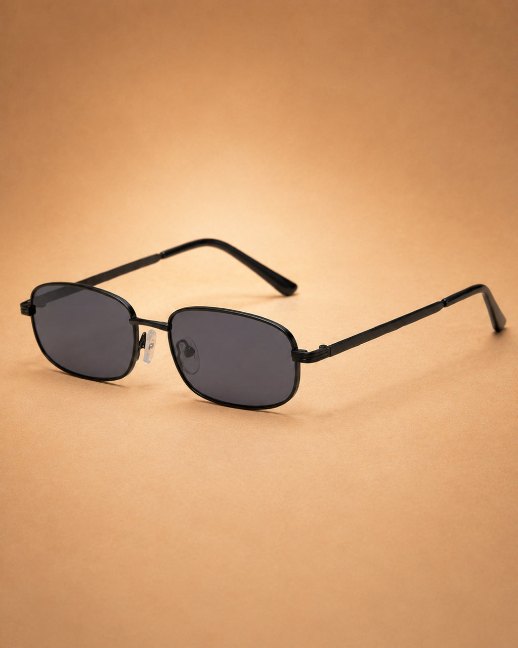 Óculos de Sol Retangulares Slim de Metal