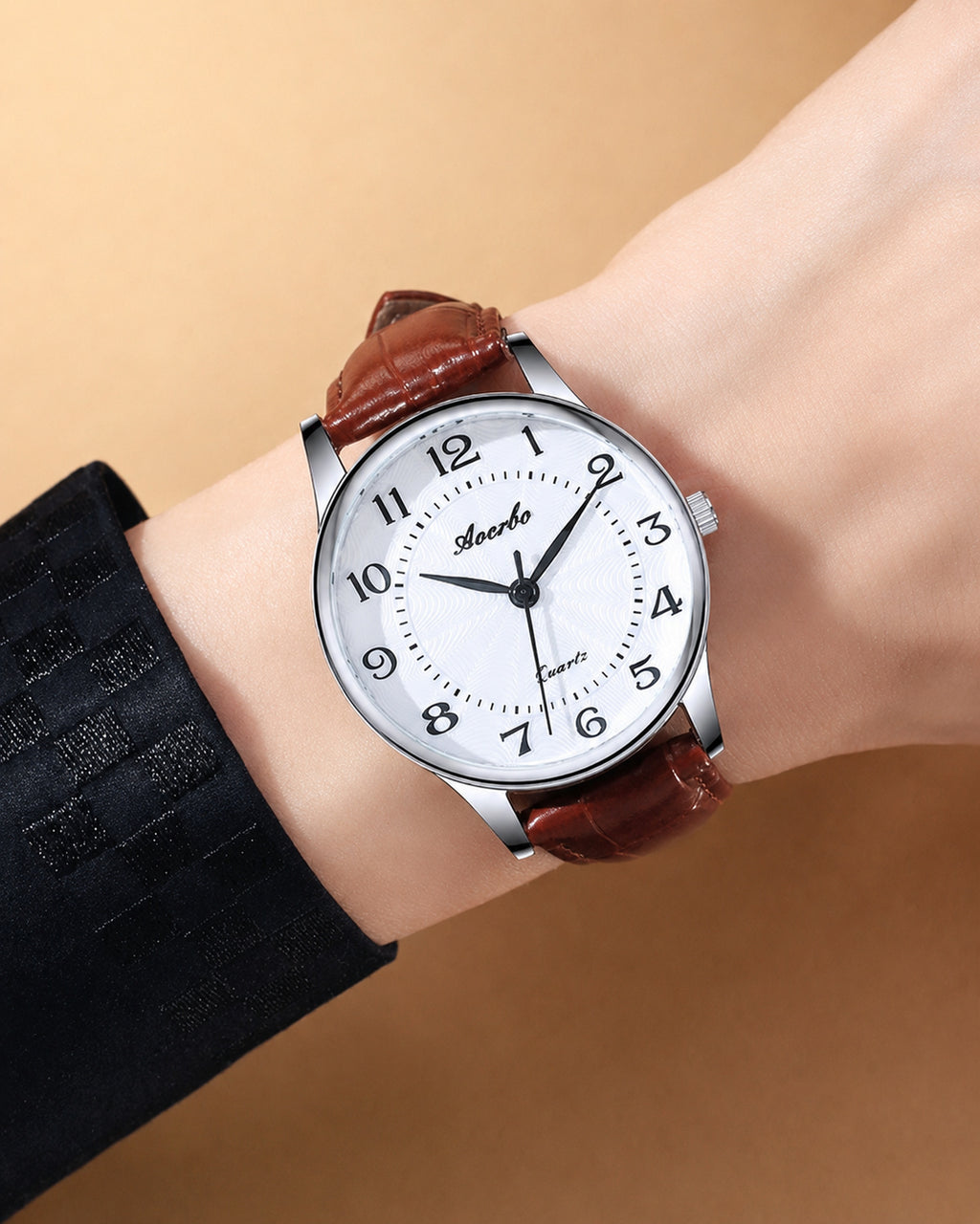 Classic Quartz Couple's Watch