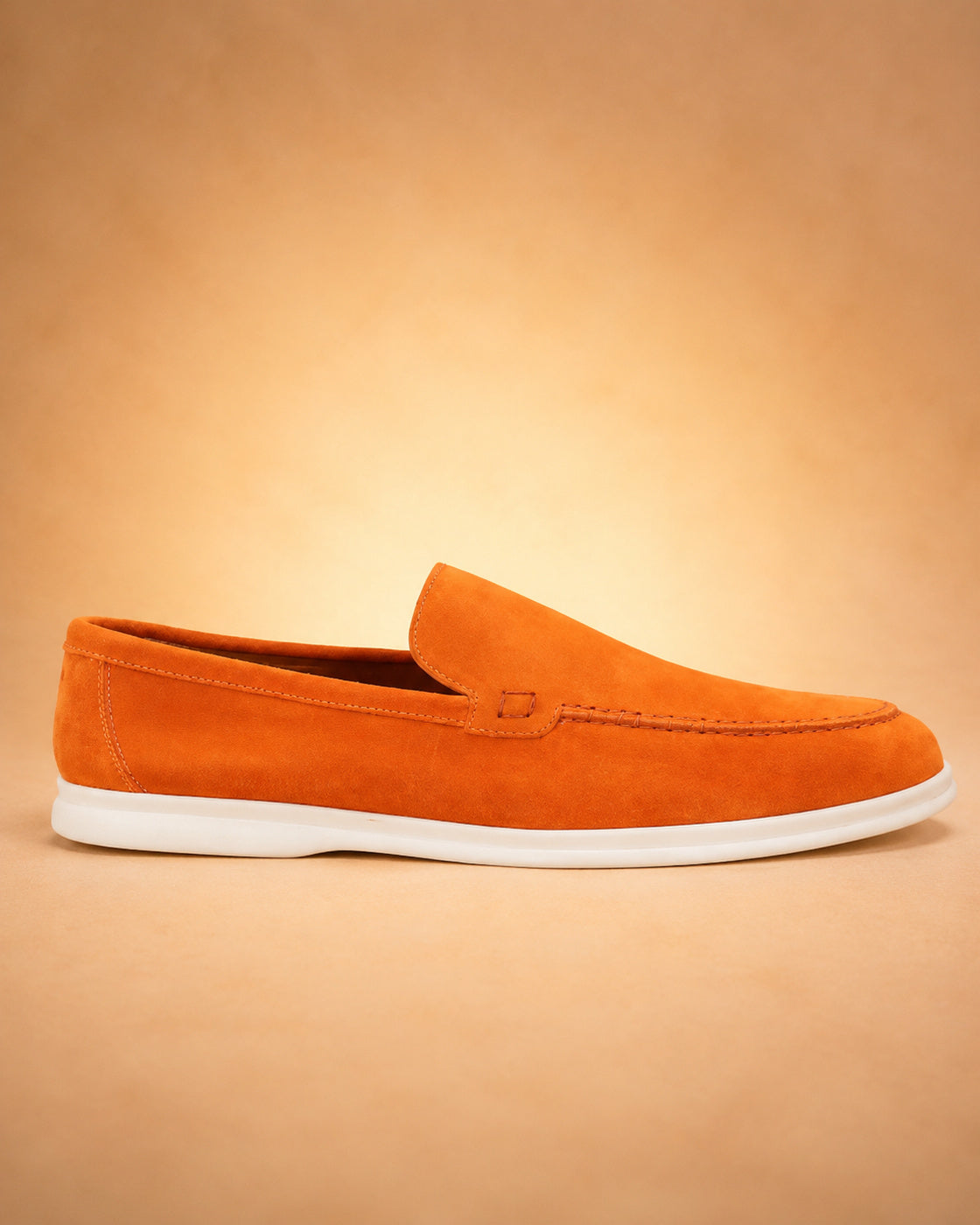 Mocassins Masculinos de Efeito Camurça