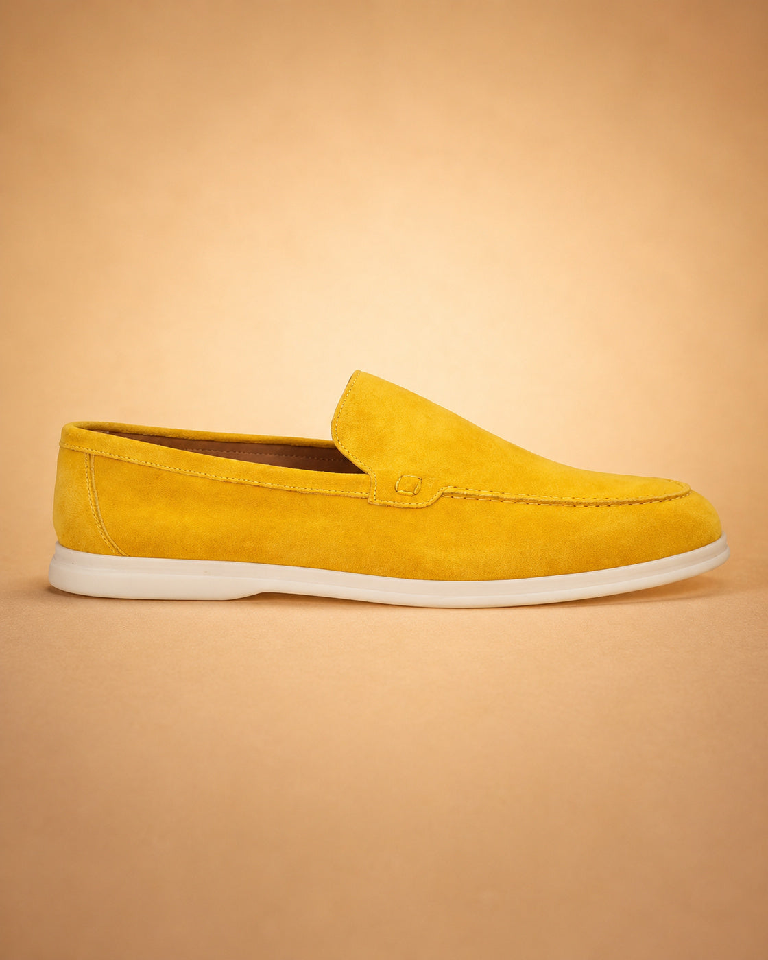Mocassins Masculinos de Efeito Camurça