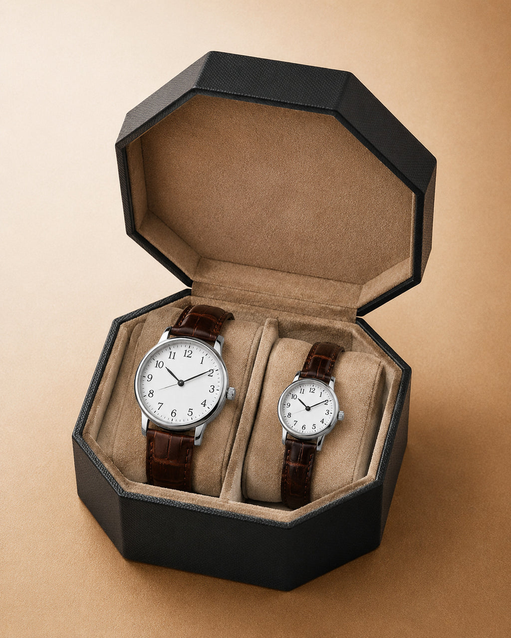 Classic Quartz Couple's Watch