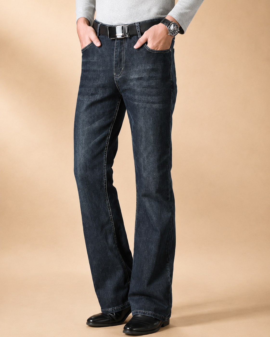 Calças de Ganga Bootcut Clássicas