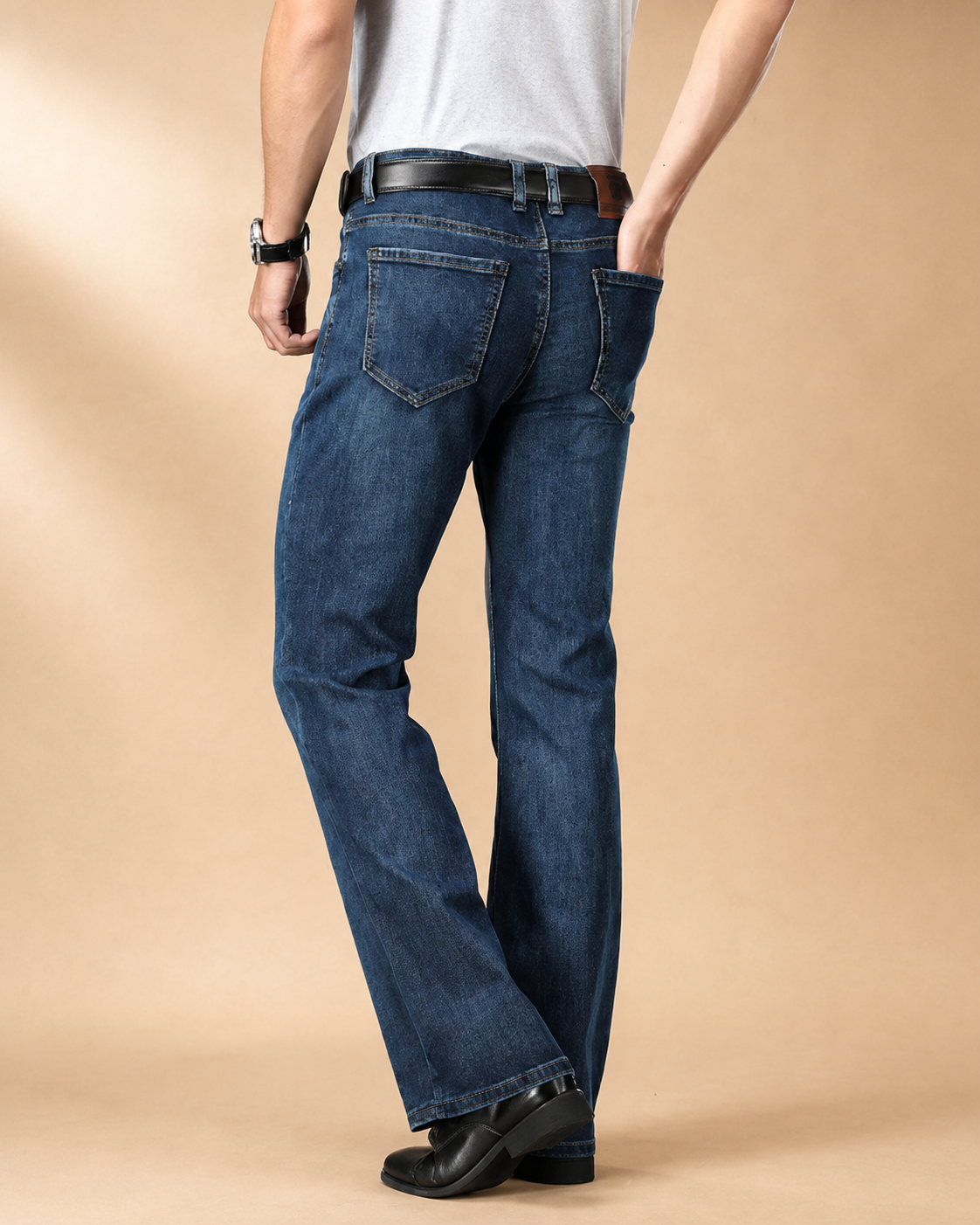 Calças de Ganga Bootcut Clássicas