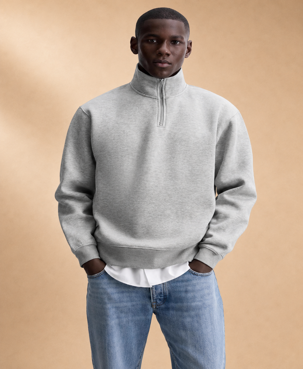 Sweatshirt Quarter-Zip Essential
