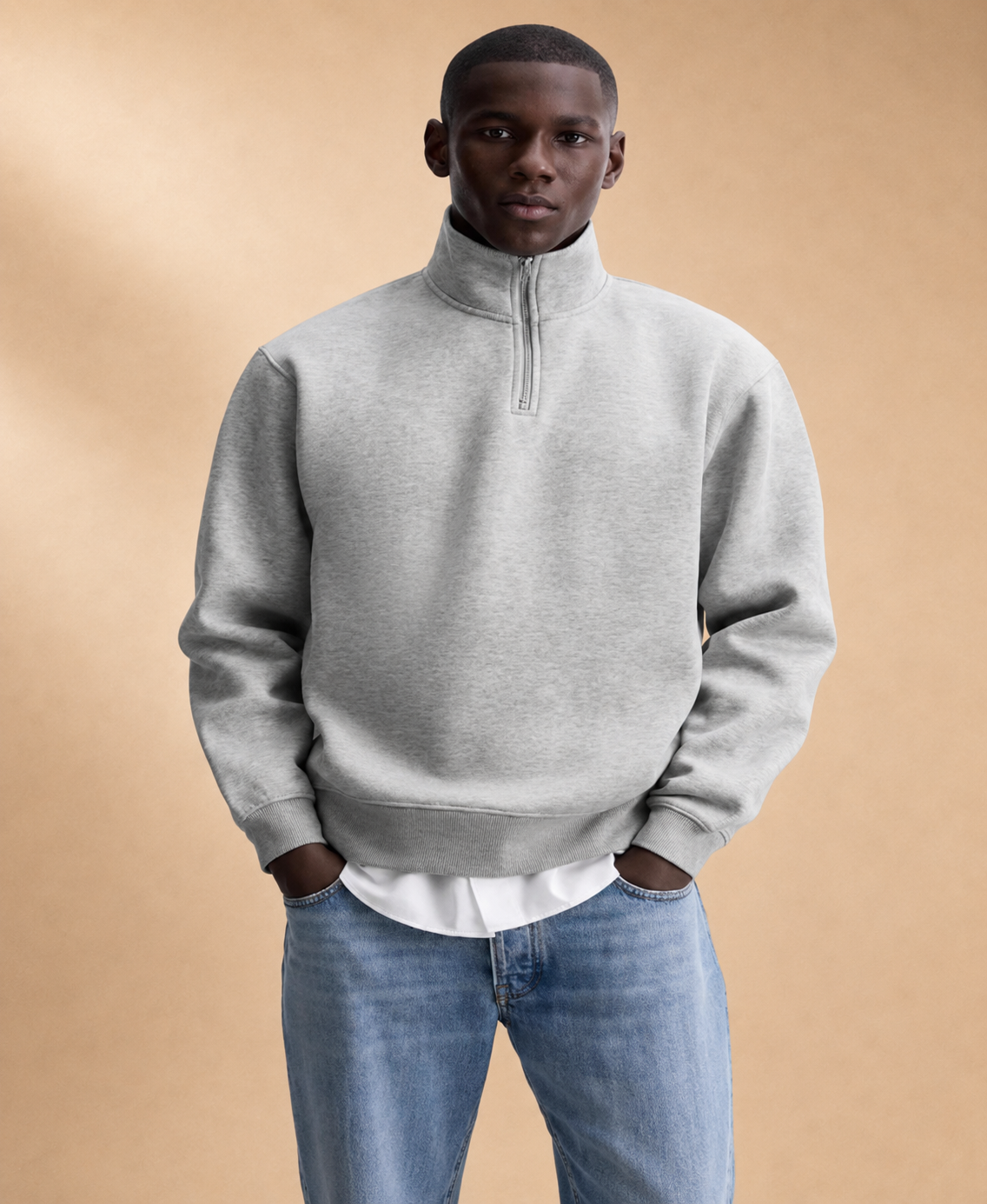 Sweatshirt Quarter-Zip Essential