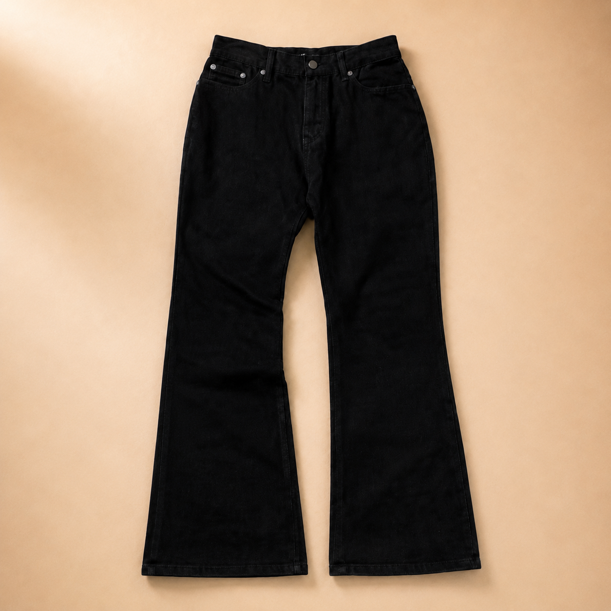 Calças de Ganga Bootcut Baggy